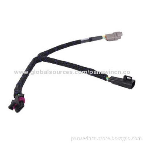 UL Braided Cable Assembly for Rugged Use with Waterproof Connectors